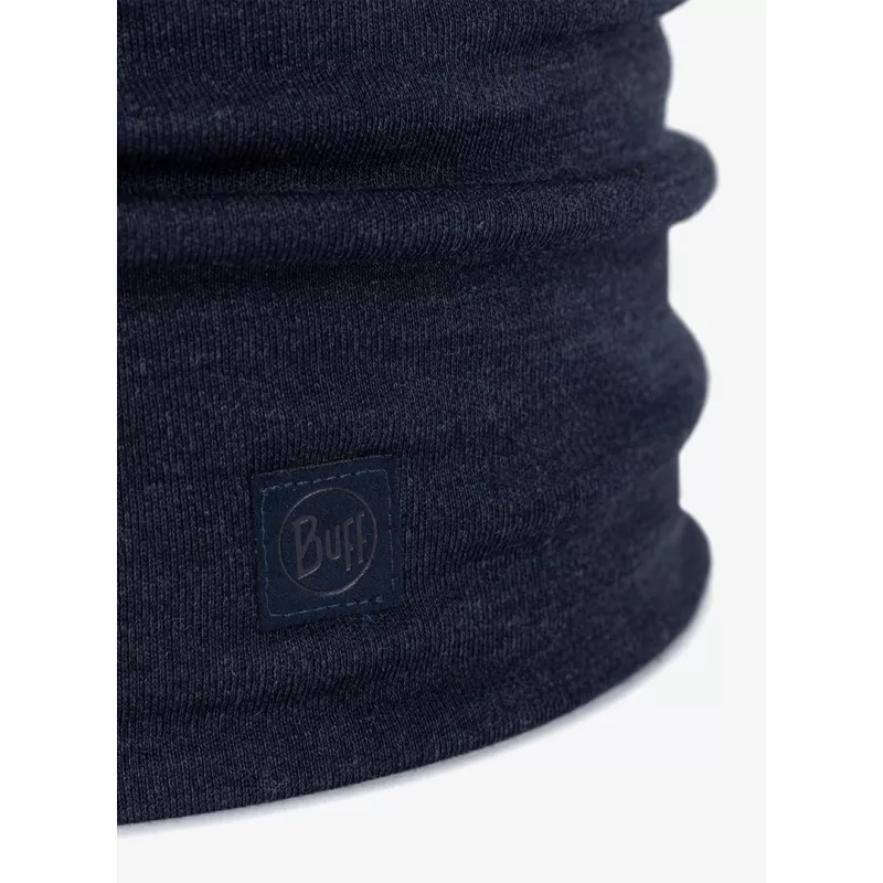 Neck gaiter Buff Merino wool seamless Indigo for adults — model 113018.785.10.00