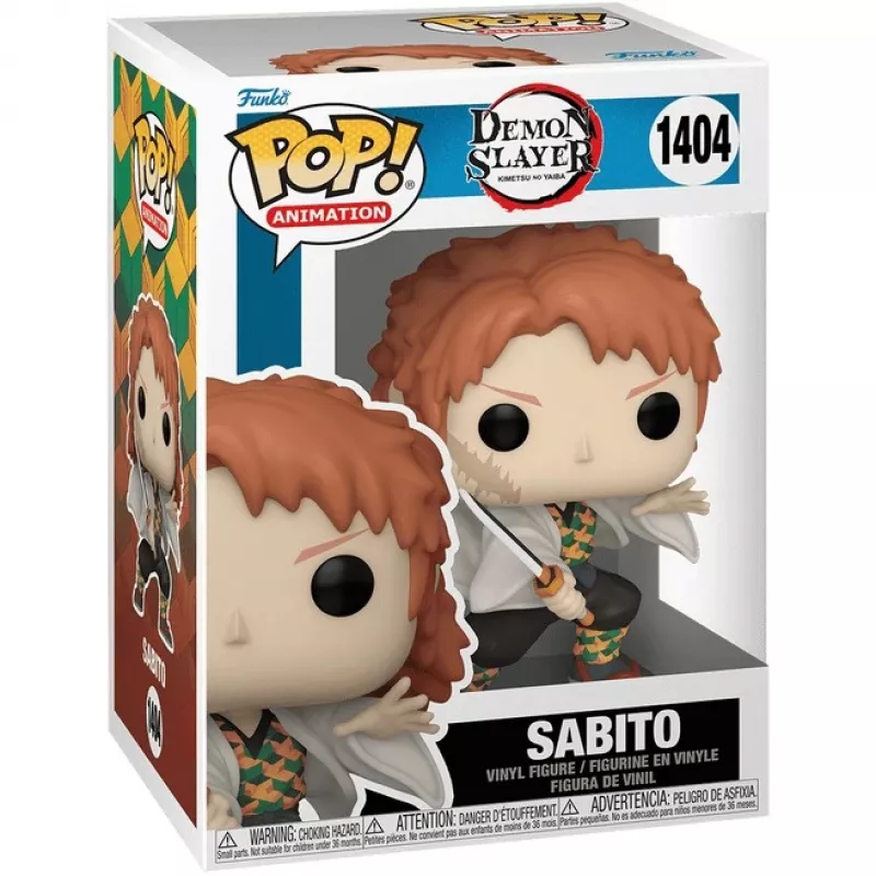 Funko Pop figure Demon Slayer Sabito without mask 10cm
