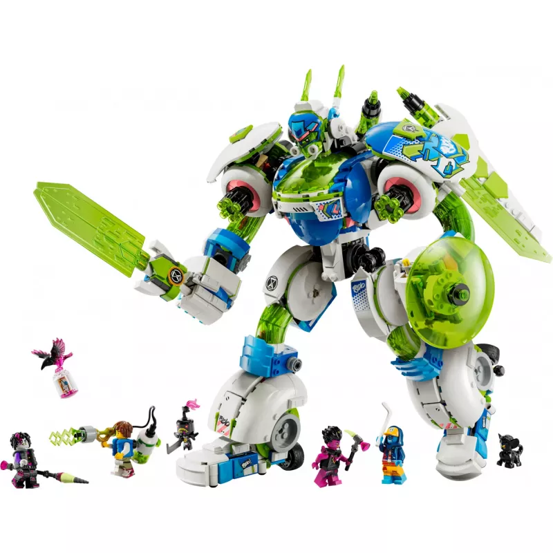 Construction Toy LEGO Mateo and Z-Blob the Knight Mech set 71485 — minifigure and buildable mech playset
