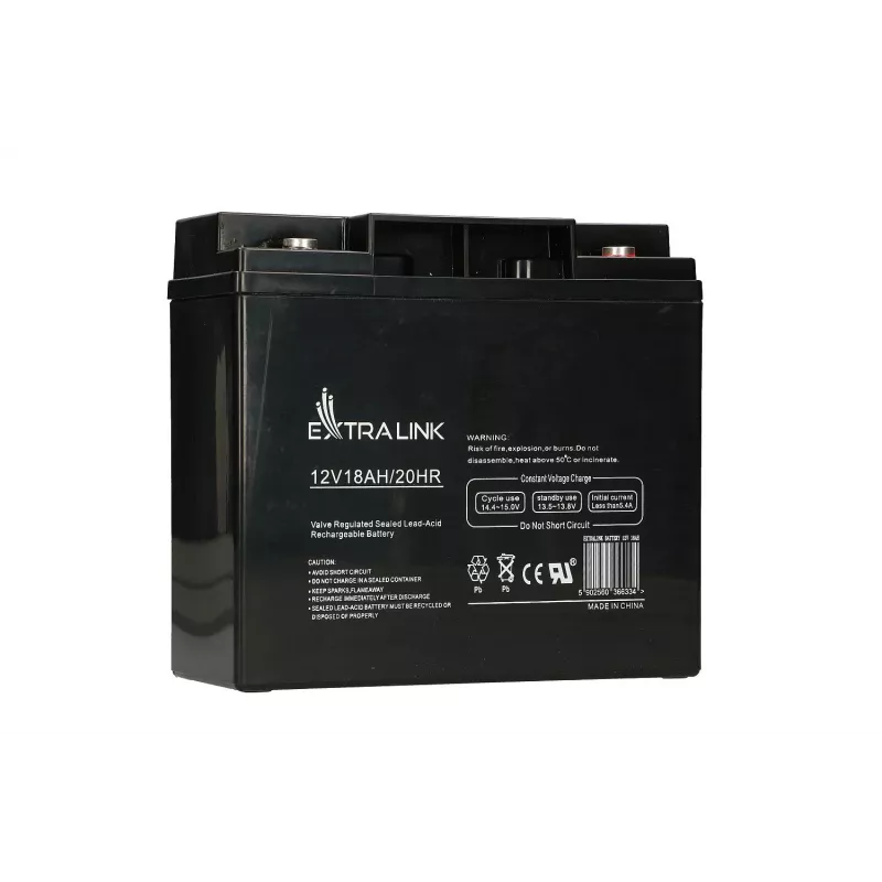 Extralink AGM 12V 18Ah Maintenance-Free Battery