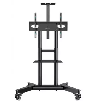 TV Stand ONKRON TS1571-B for 32–75 inch TVs, Black, compatible VESA patterns