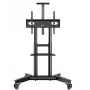 TV Stand ONKRON TS1571-B for 32–75 inch TVs, Black, compatible VESA patterns