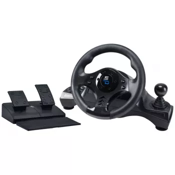 Steering Wheel + Pedals Subsonic SA5156-NG 270° Rotation USB Black