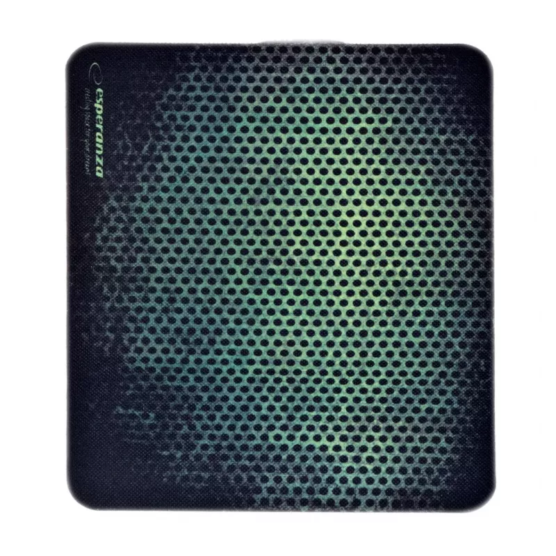 Mouse pad ESPERANZA EGP102G — gaming rubber mat 300×240 mm, 3 mm, green/black, non-slip