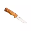 Fixed blade knife HELLE Eggen 12C27 — stainless steel handle, compact outdoor knife
