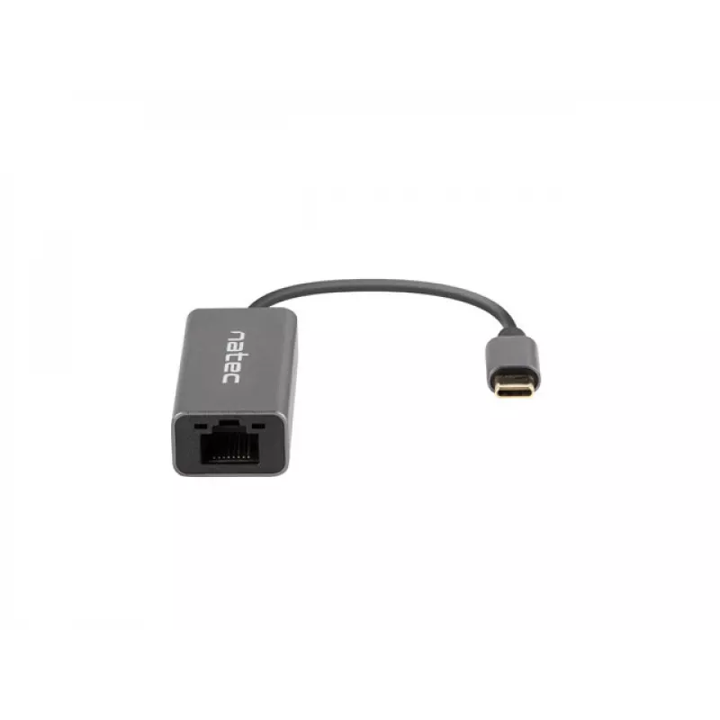 NATEC Cricket USB 3.2 Gen 1 Type-C Grey Ethernet Hub 1000 Mbit/s