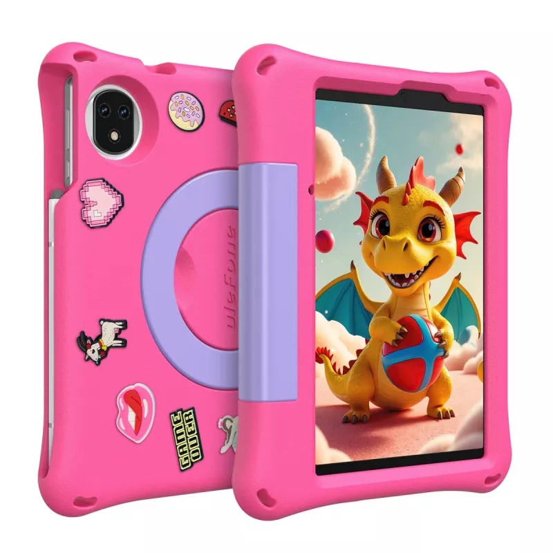 Tablet UleFone Tab A9 Pro Kids — 4GB RAM, 128GB storage, LTE, Pink
