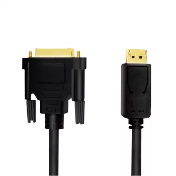 Video Cable Adapter LogiLink CV0131 2m DisplayPort DVI Black