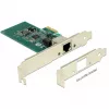 DeLock PCI Express Card > 1 x Gigabit LAN - Network Adapter - PCIe 2.1 Low-Profile - Gigabit Ethernet
