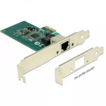 DeLock PCI Express Card > 1 x Gigabit LAN - Network Adapter - PCIe 2.1 Low-Profile - Gigabit Ethernet