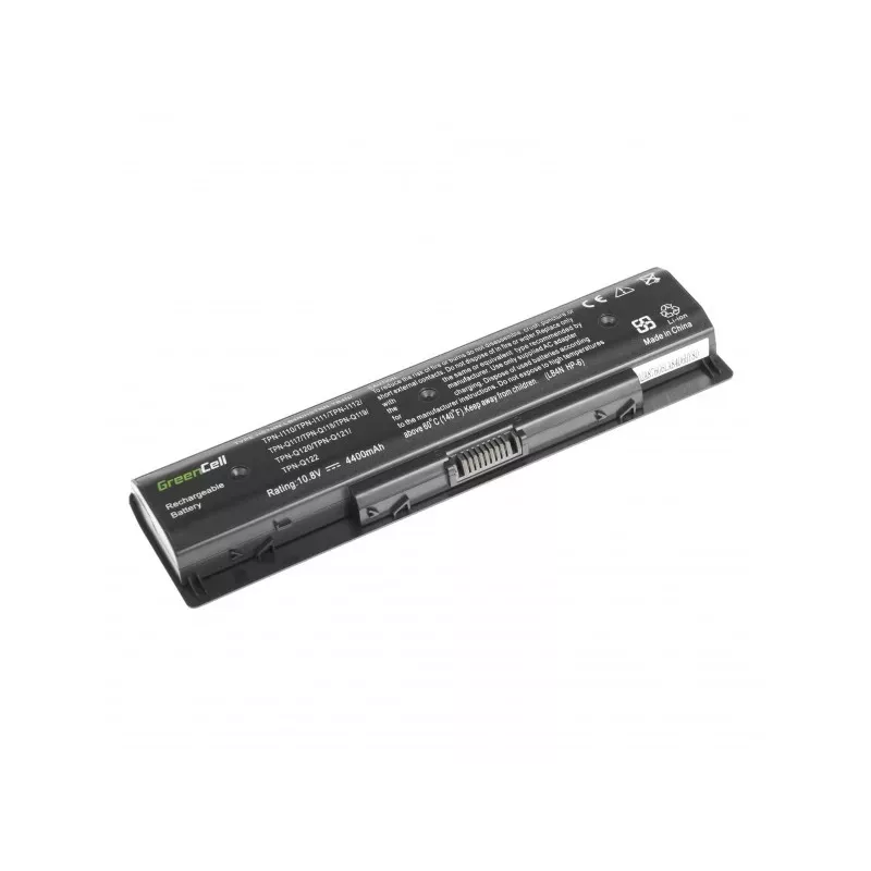 Battery Green Cell HP78 for HP Pavilion / Envy laptops, 4400 mAh, 10.8 V, 6-cell, Li-Ion, black