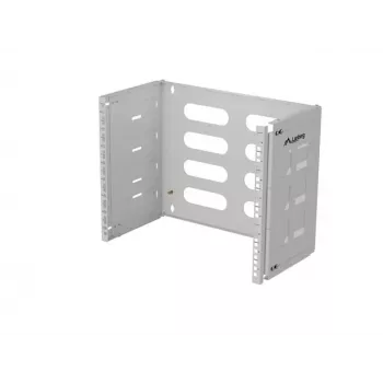 Wall-mount 19 inch rack LANBERG 8U, depth 497×400/240 mm, gray