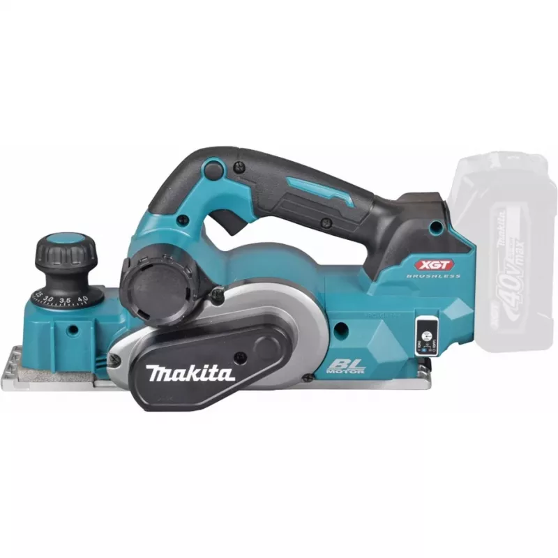 Cordless Planer KP001GZ, 40Volt, Electric Planer Blue/black, without Battery and Charger