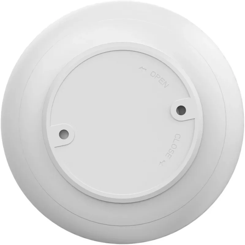 Smoke detector EZVIZ CS-T4C — wireless ZigBee, 3V lithium battery, 87×35×87 mm, 85 dB, surface-mounted, white