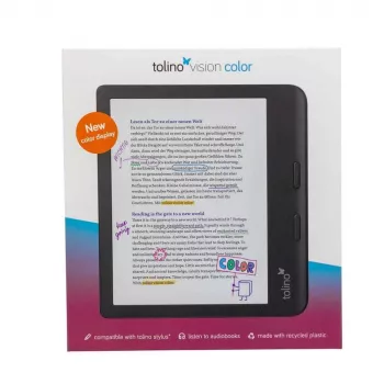 Tolino e-book reader Touchscreen Wi-Fi Black