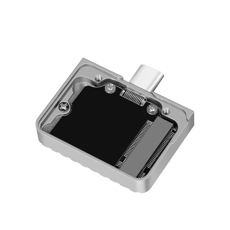 Very small USB3.2 Gen2x1 SSD enclosure USB-C NVM