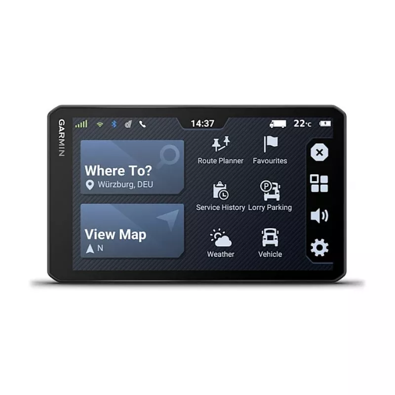 Navigator Garmin dēzl LGV720 6.95 inch TFT Touchscreen 32GB Black