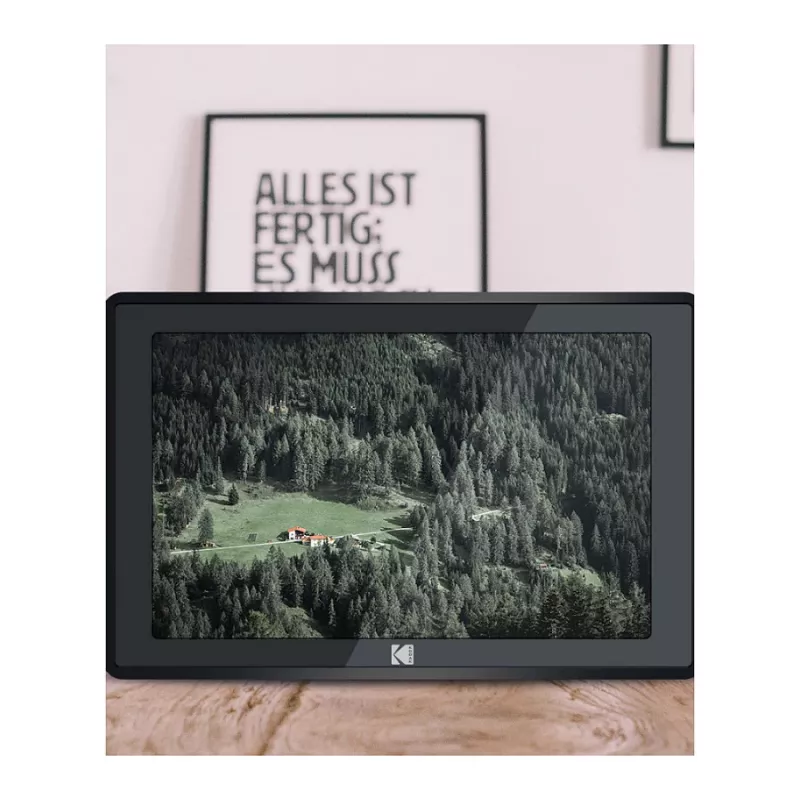 Digital photo frame Kodak RCF-106 10-inch White — 10 inch display, digital slideshow frame