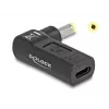 DeLOCK Adapter USB Type-C female to HP 4.8 x 1.7 mm male 90° angled