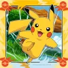 Jigsaw puzzle Ravensburger Pikachu, Charizard and Eevee — 147 pieces, for ages 5+, 210×? mm
