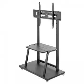 Trolley stand MANHATTAN 1-screen 37–100 inch Black VESA 200x200–800x600 Max 150 kg