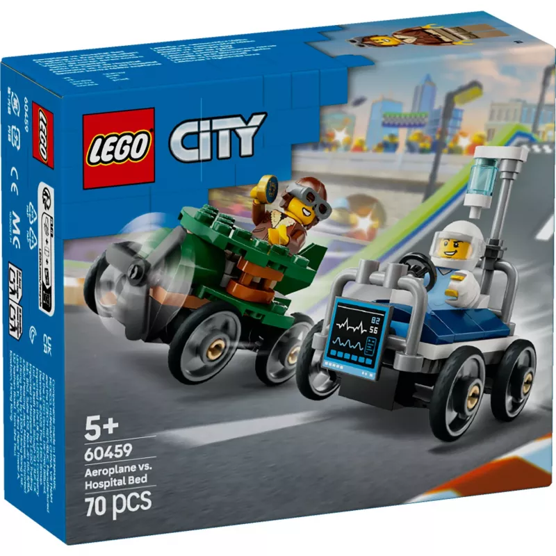 LEGO CITY 60459 Airplane vs. Hospital Bed