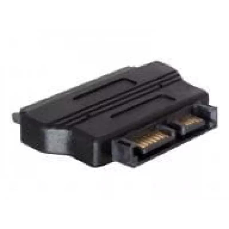 Adapter SATA SATA 22-pin FM SATA 13-pin M Black DeLOCK