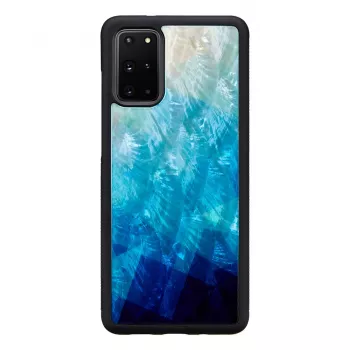 Protective case iKins for Samsung Galaxy S20+ — blue lake black finish