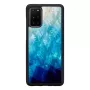 Protective case iKins for Samsung Galaxy S20+ — blue lake black finish