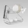 Dish drying rack Maestro MR-1025-38, painted steel, double construction, 38 cm, chrome finish