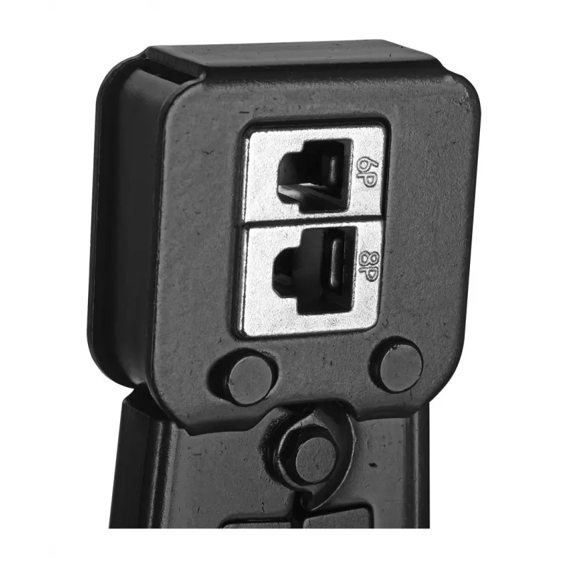 Crimping tool Alantec NI040 for RJ-45 connectors, steel construction, plastic handles, black/blue