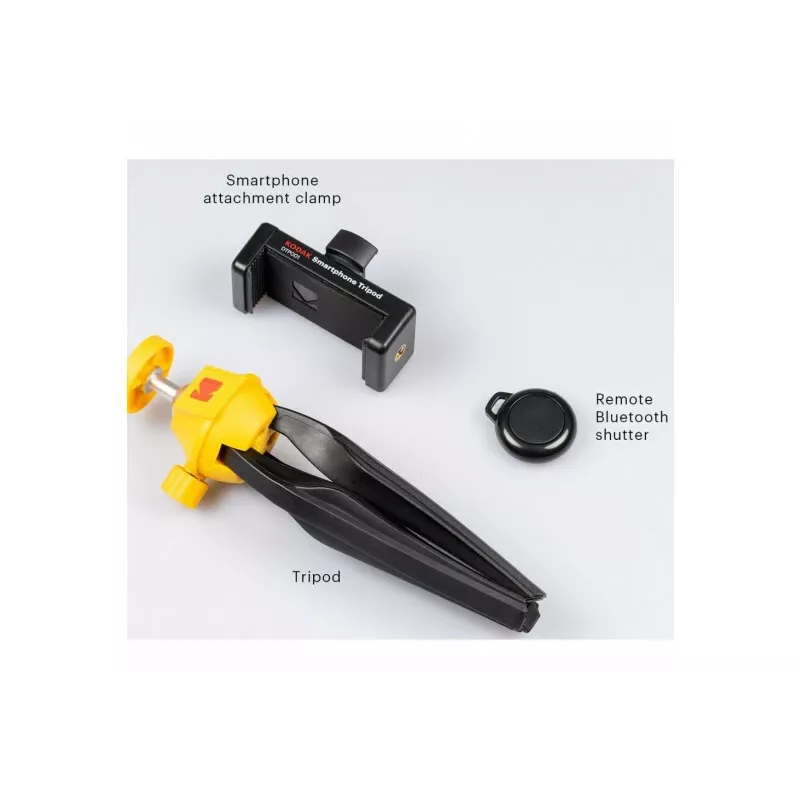 Kodak KTP001 smartphone mini tripod with Bluetooth remote
