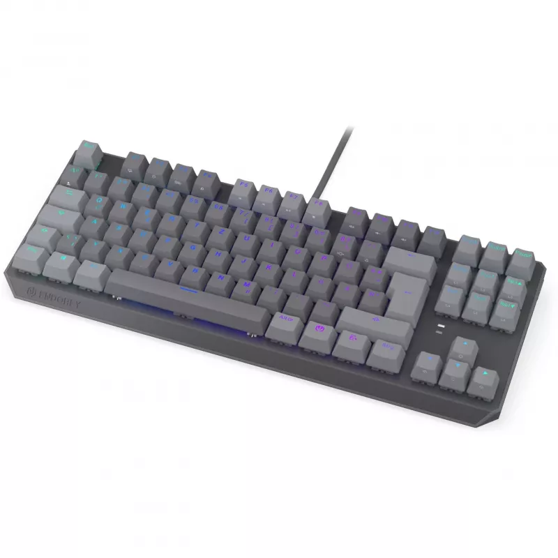 Mechanical Keyboard ENDORFY Thock V2 TKL with Red Switches, Tenkeyless, DE Layout