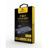 Gembird A-CM-COMBO7-01 notebook dock/port replicator USB 3.2 Gen 1 (3.1 Gen 1) Type-A Grey