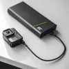 USB Cable Green Cell KABGC19 USB 2.0 2m USB A USB C Black