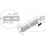 SCHROFF C-RAIL F.600W CABINET 450L 4X - Rack-Accessory (22114455)