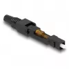 DeLOCK Optical fiber quick connector SC Simplex plug APC field-assembly