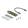 SSD enclosure DeLOCK 42033 Grey M.2 PCI Express 40 Gbit/s