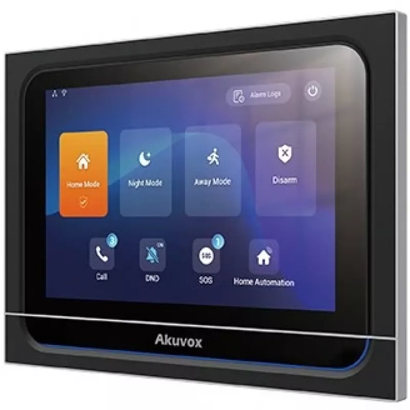 Smart Home Central Control Unit Akuvox X933H Black 7 inch Touchscreen
