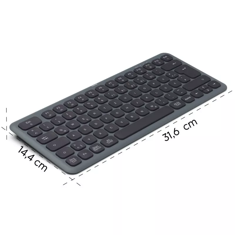 WK-500 multi device keyboard black-grey