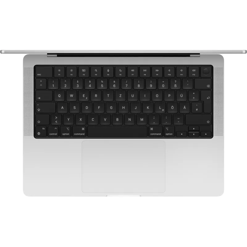 MacBook Pro (14) 2025 CTO, Notebook Silver, 24 GB, 1 TB (1 TB SSD), M5, MacOS, German, nano-texture glass