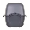 Cat litter box DIAMENTIQ BAYA anthracite, plastic, 55.5 x 40 x 38.7 cm, reversible doors