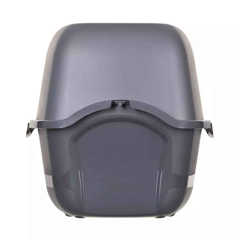 Cat litter box DIAMENTIQ BAYA anthracite, plastic, 55.5 x 40 x 38.7 cm, reversible doors