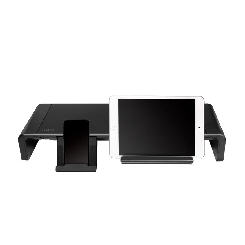 Ergonomic tabletop monitor riser, max. 25k