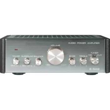 Amplifier Renkforce E-SA9 2 x 12 W integrated stereo amplifier, compact home audio unit