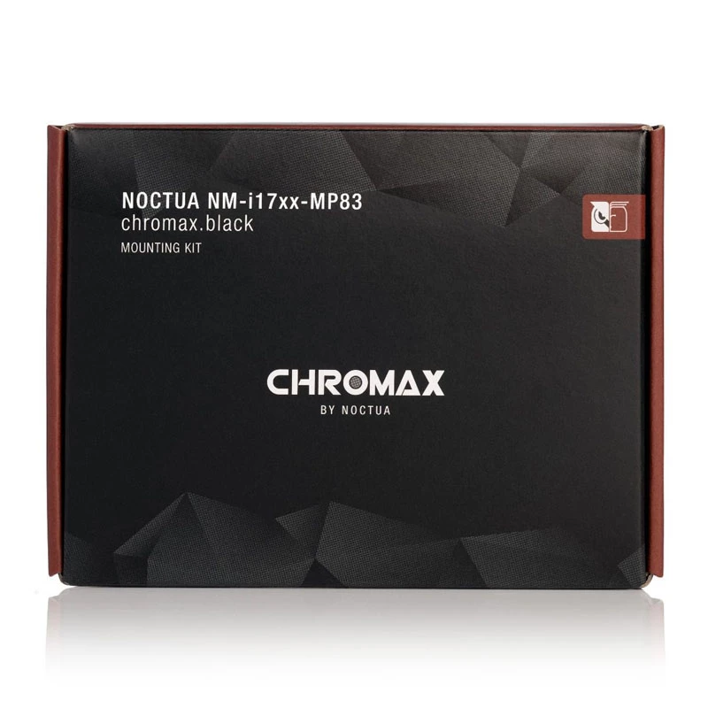Mounting kit Noctua NM-I17XX-MP83 chromax.black for LGA1700-compatible Noctua coolers