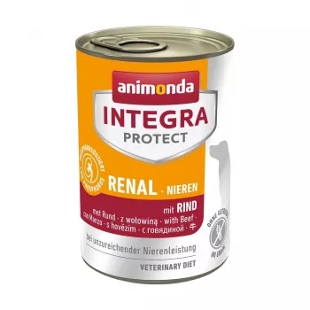 Wet dog food animonda Integra Protect Nieren Beef 400 g — renal support, adult, beef