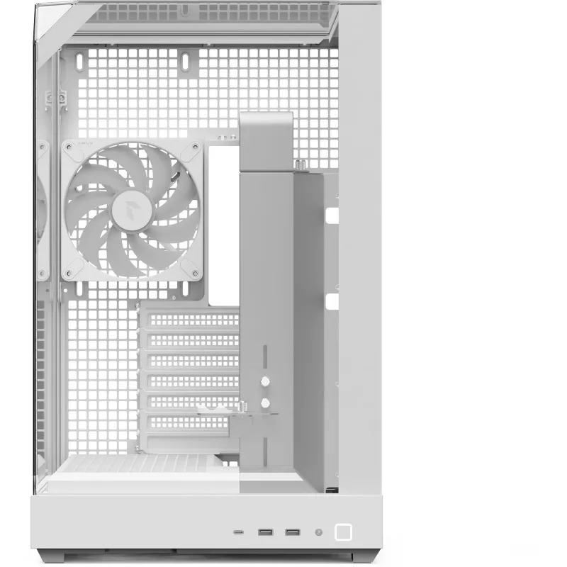 APNX Tower case V2 — white, tempered glass panels x3