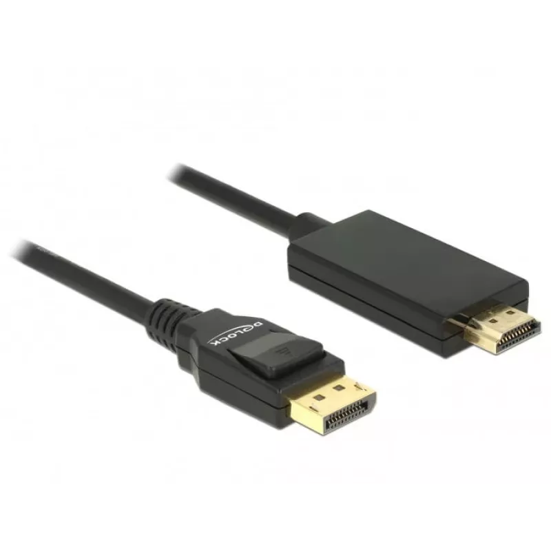 Video Cable Adapter DeLOCK 85318 DisplayPort to HDMI 3m Black
