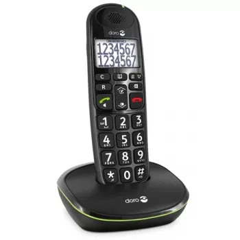 DECT telephone Doro PhoneEasy 110 Caller ID Black